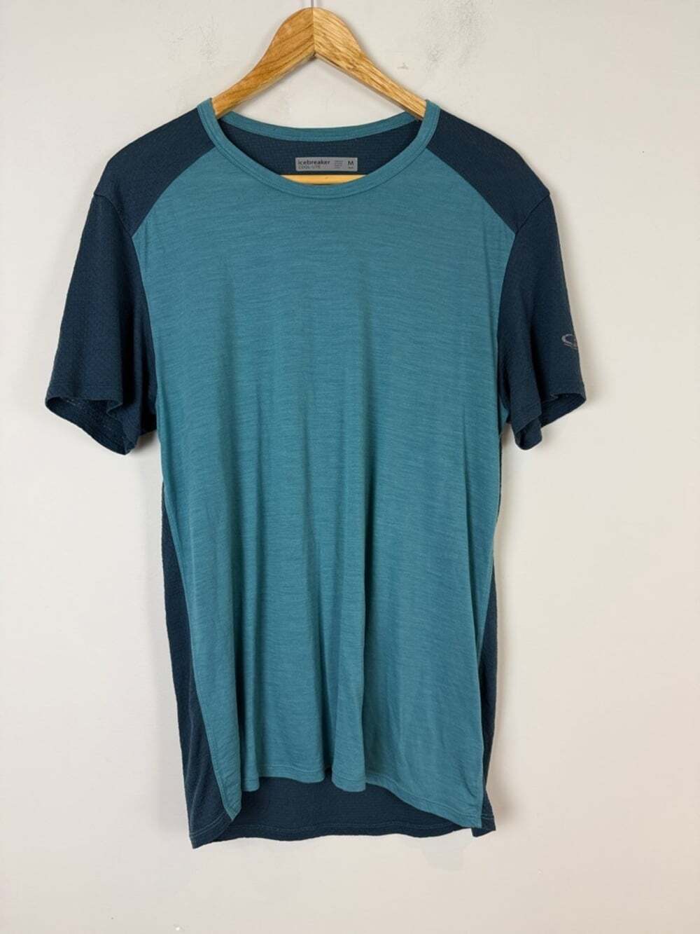 Icebreaker Teal & Navy Short-Sleeve Performance Tee